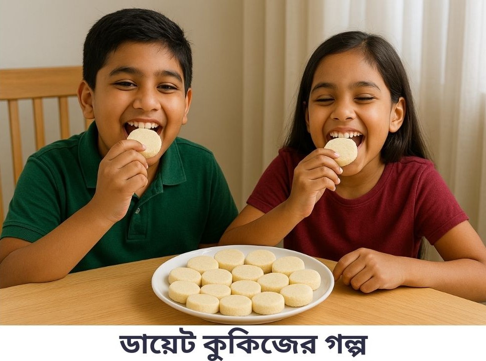 চিনি-ময়দা ছাড়া ডায়েট কুকিজ