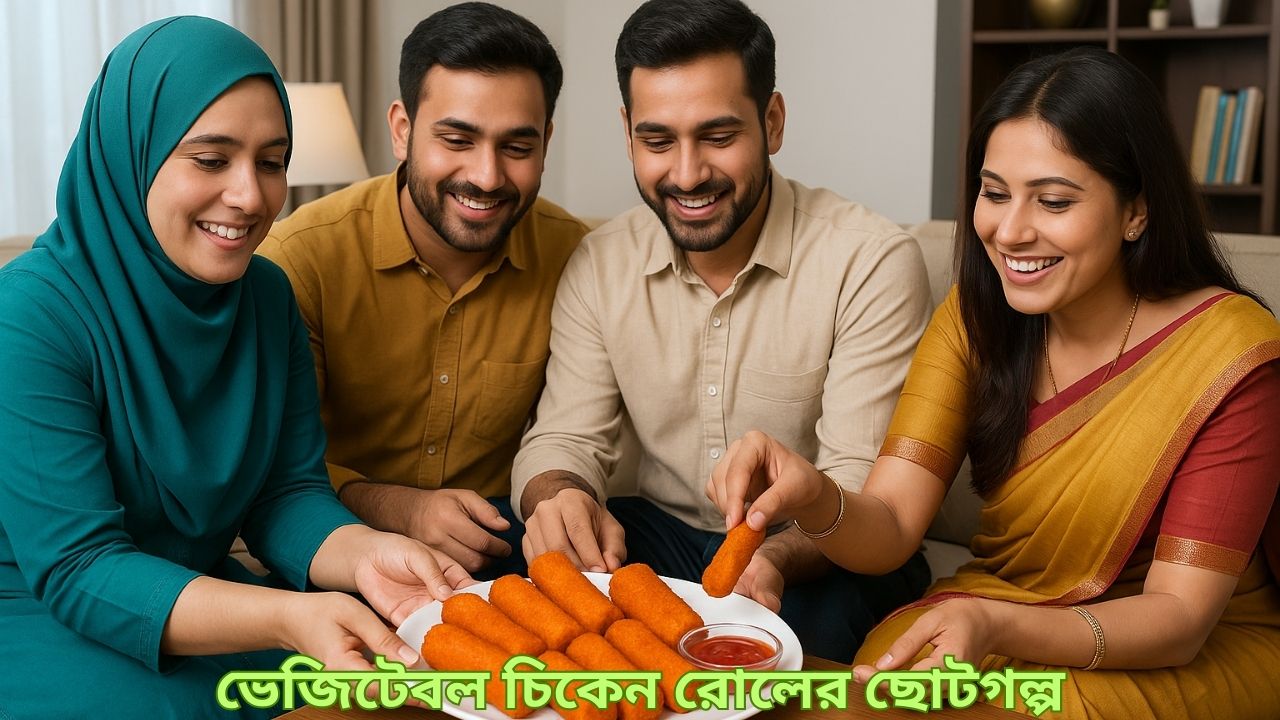 চিকেন ভেজিটেবল রোল – হেলদি ও টেস্টি স্ন্যাকস