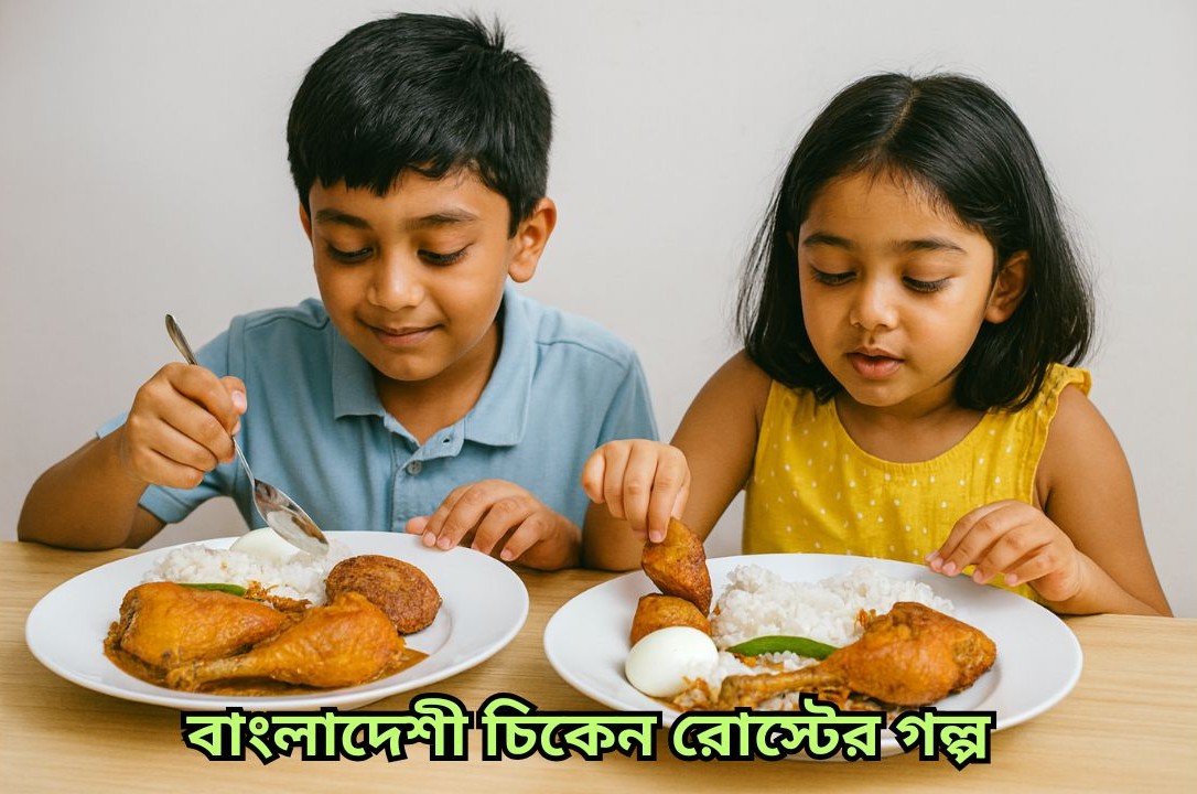 🍗 বাংলাদেশী চিকেন রোস্ট: নাম রোস্ট, কিন্তু আসলেই কি এটা রোস্টেড?