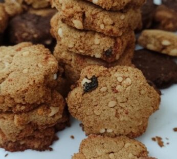 ডায়েট নারকেল-আলমন্ড কুকিজ