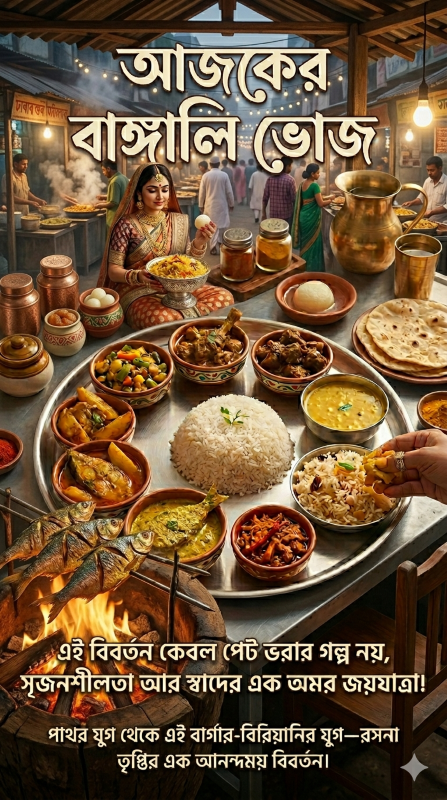 কাঁচা মাংস থেকে বিরিয়ানি