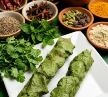Hariyali Chicken Kebab